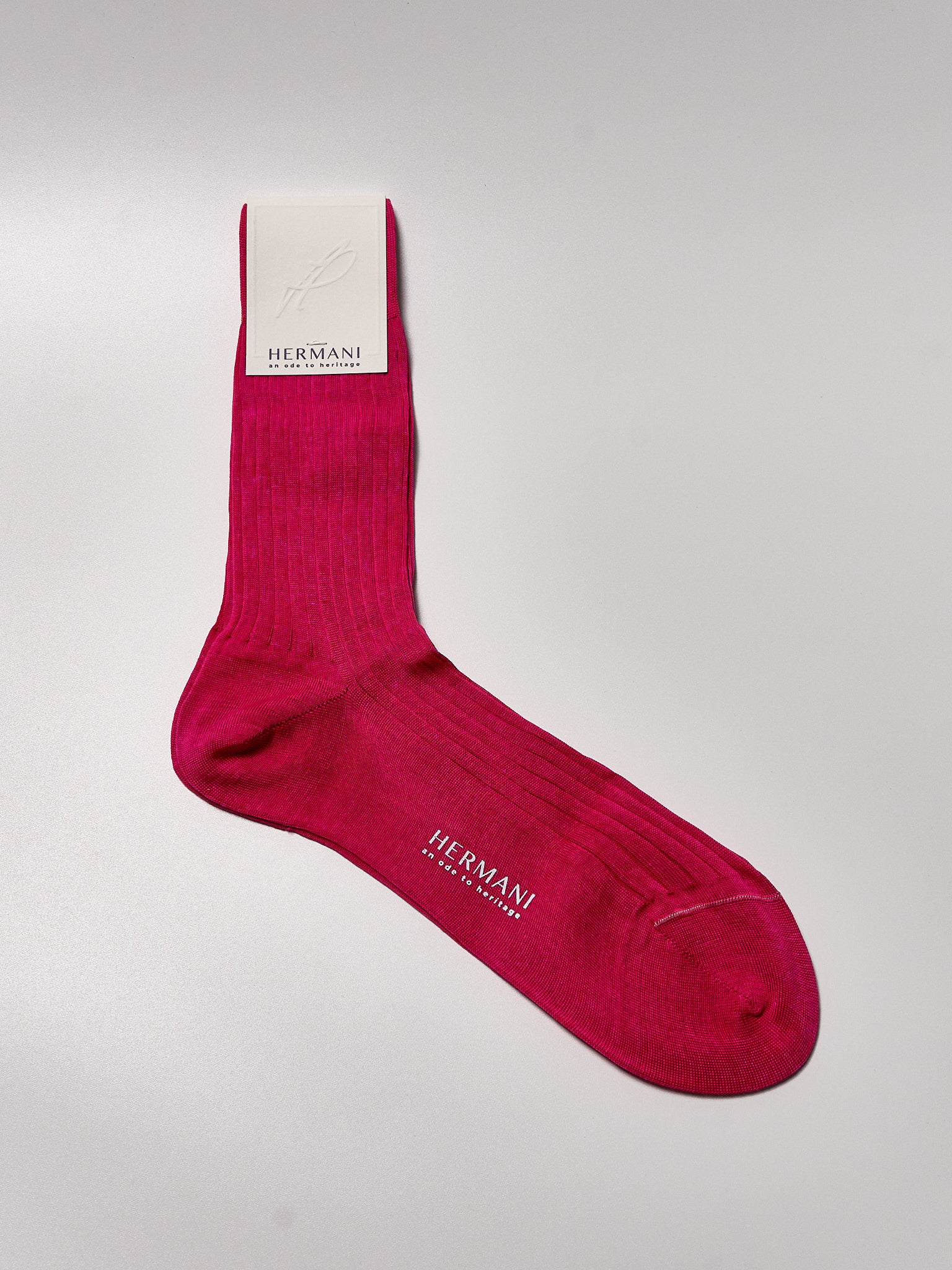 Filo di Scozia Cotton Mid-Calf - Fucsia