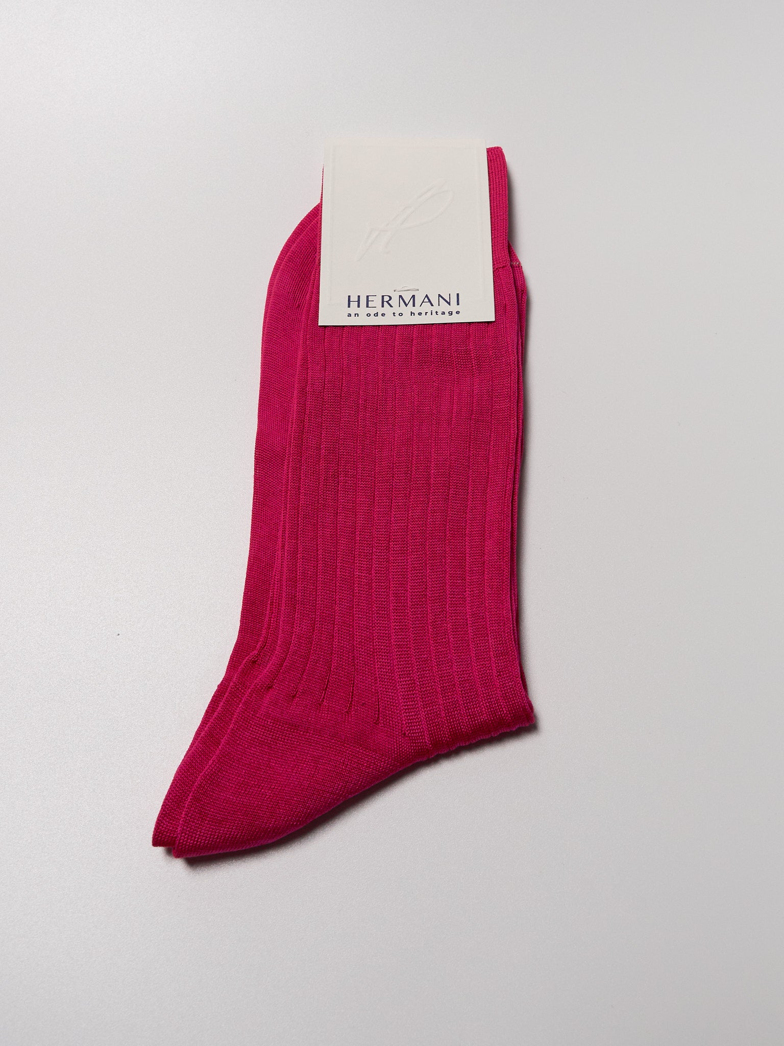 Filo di Scozia Cotton Mid-Calf - Fucsia