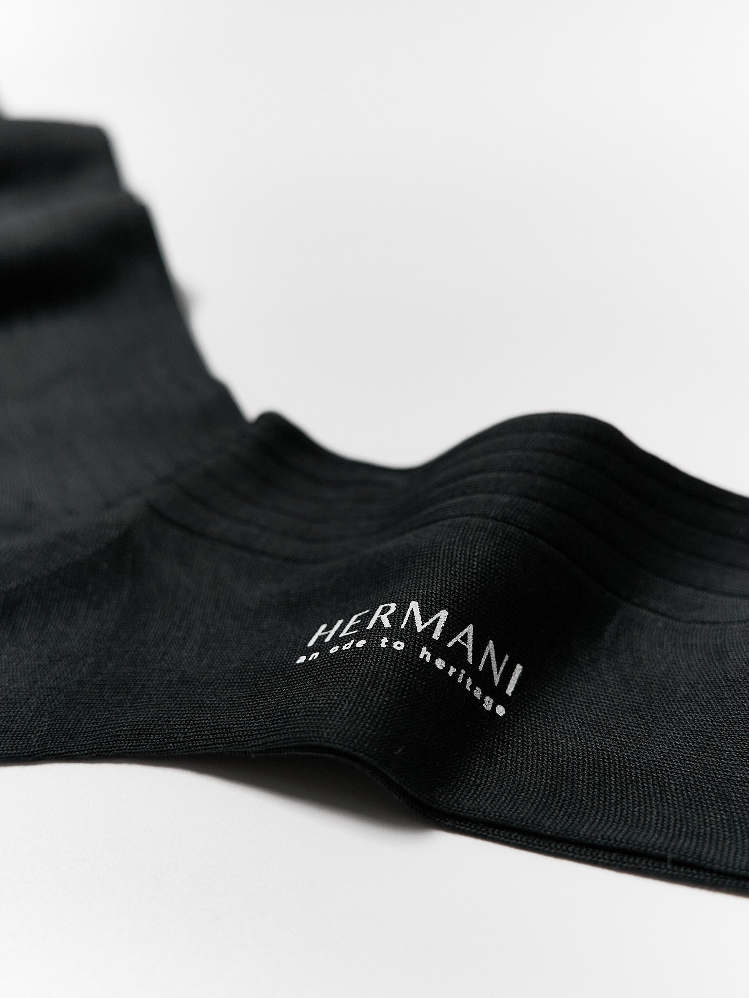 Filo di Scozia Cotton Knee-High - Antracite