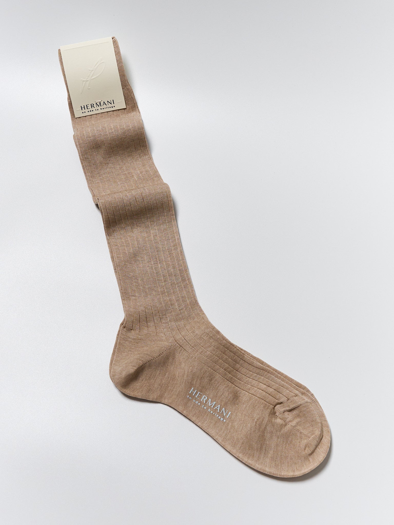 Donna Filo di Scozia Knee-High - Beige