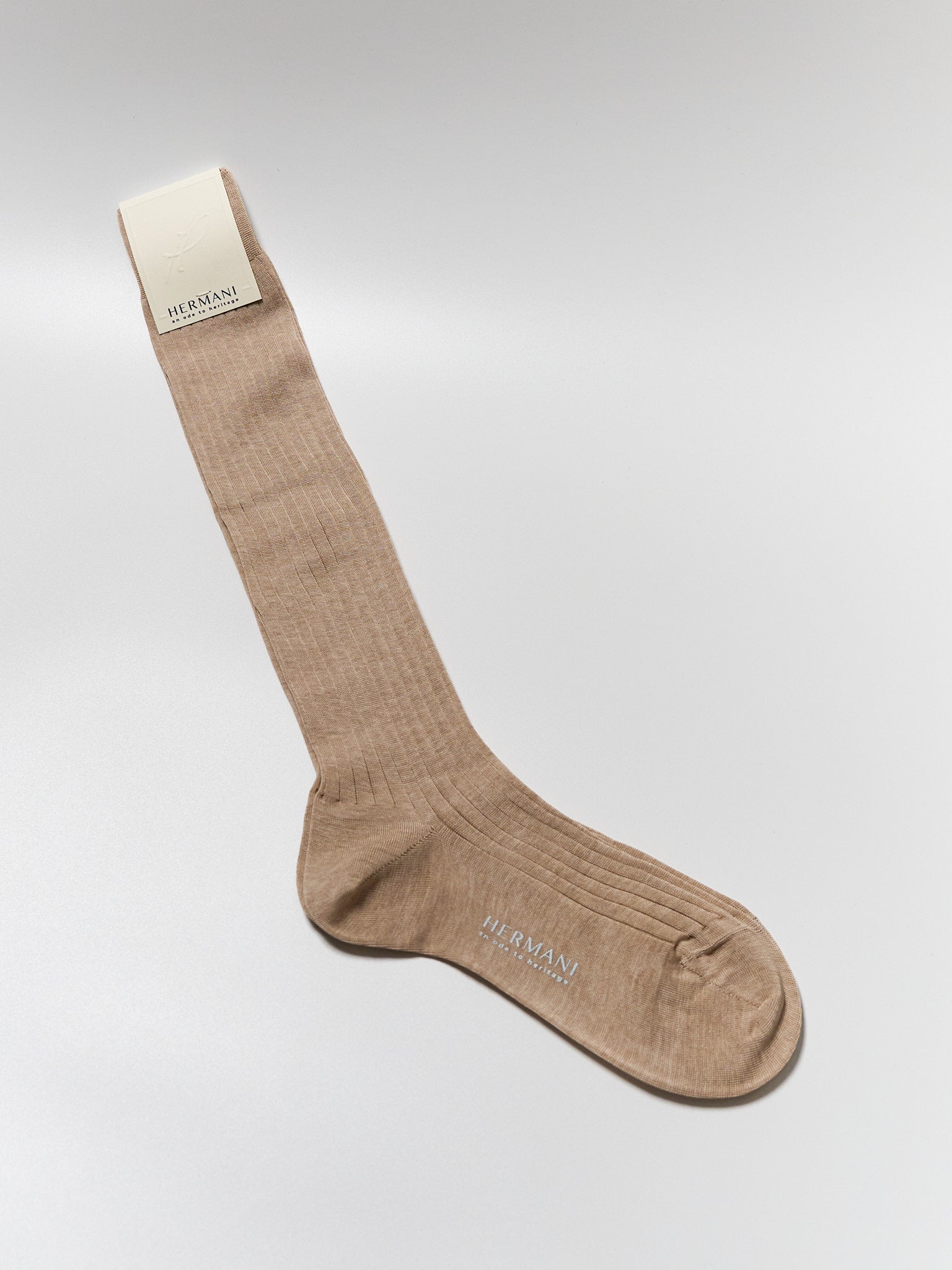 Donna Filo di Scozia Knee-High - Beige