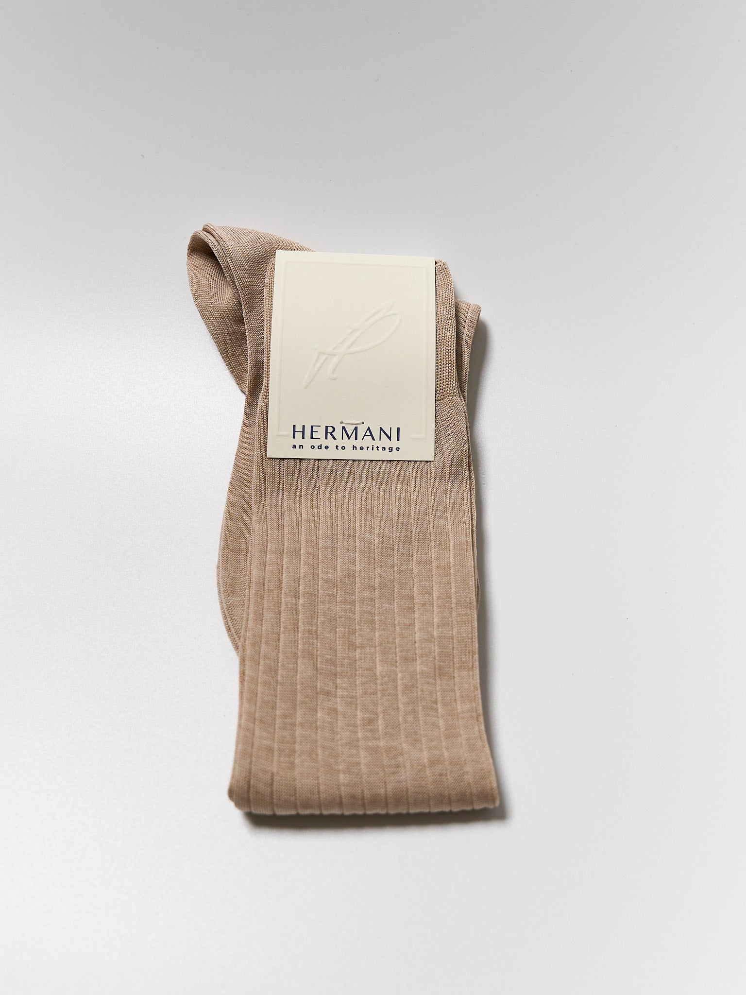 Donna Filo di Scozia Knee-High - Beige