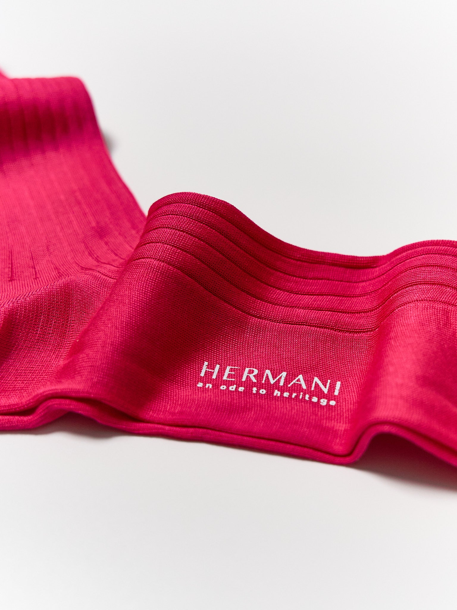 Filo di Scozia Cotton Knee-High - Fucsia