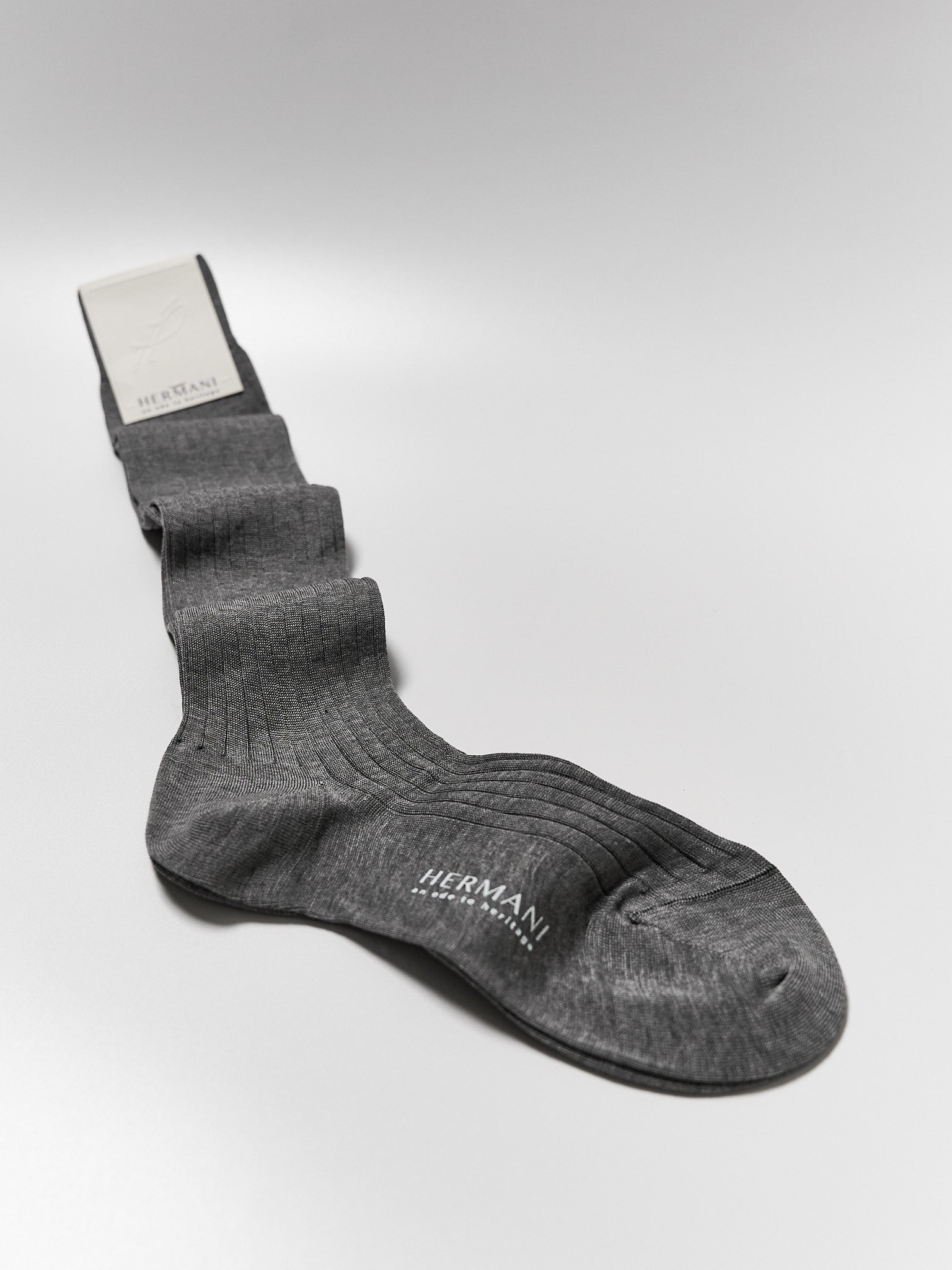 Donna Filo di Scozia Knee-High - Grigio