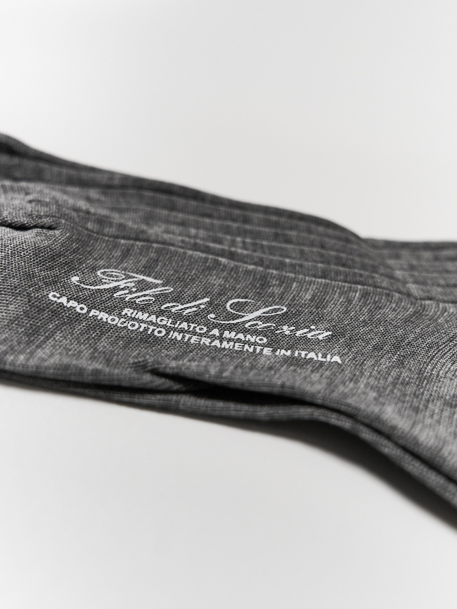 Donna Filo di Scozia Knee-High - Grigio