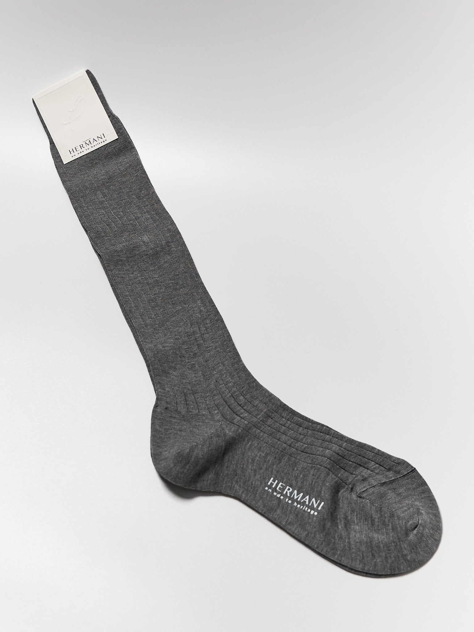 Donna Filo di Scozia Knee-High - Grigio