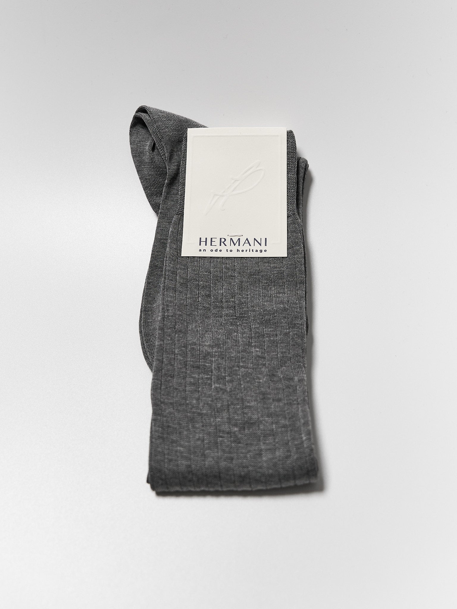 Donna Filo di Scozia Knee-High - Grigio