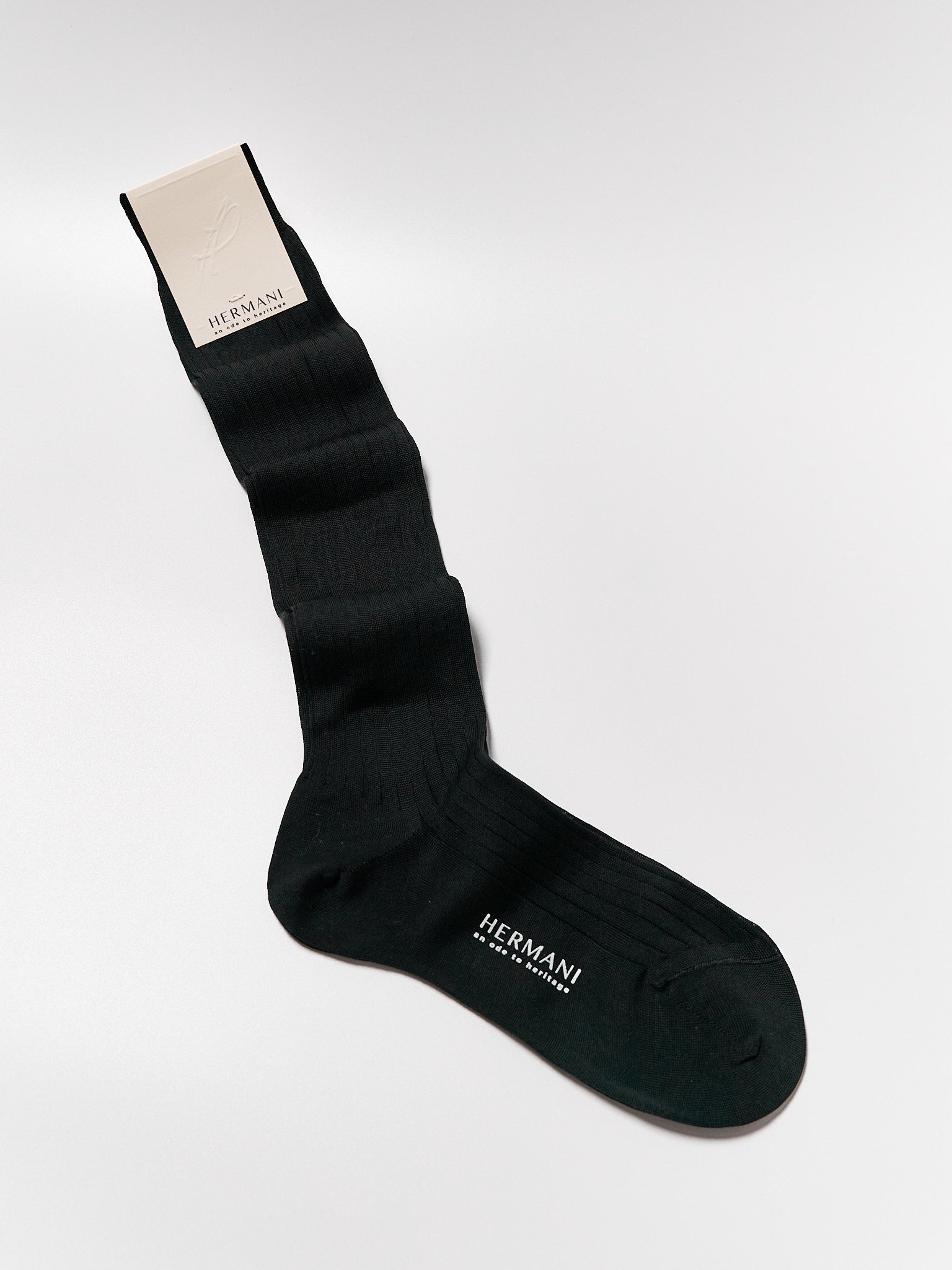 Donna Filo di Scozia Knee-High - Nero
