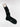 Hermani Heritage Filo di Scozia knee sock in black on white background