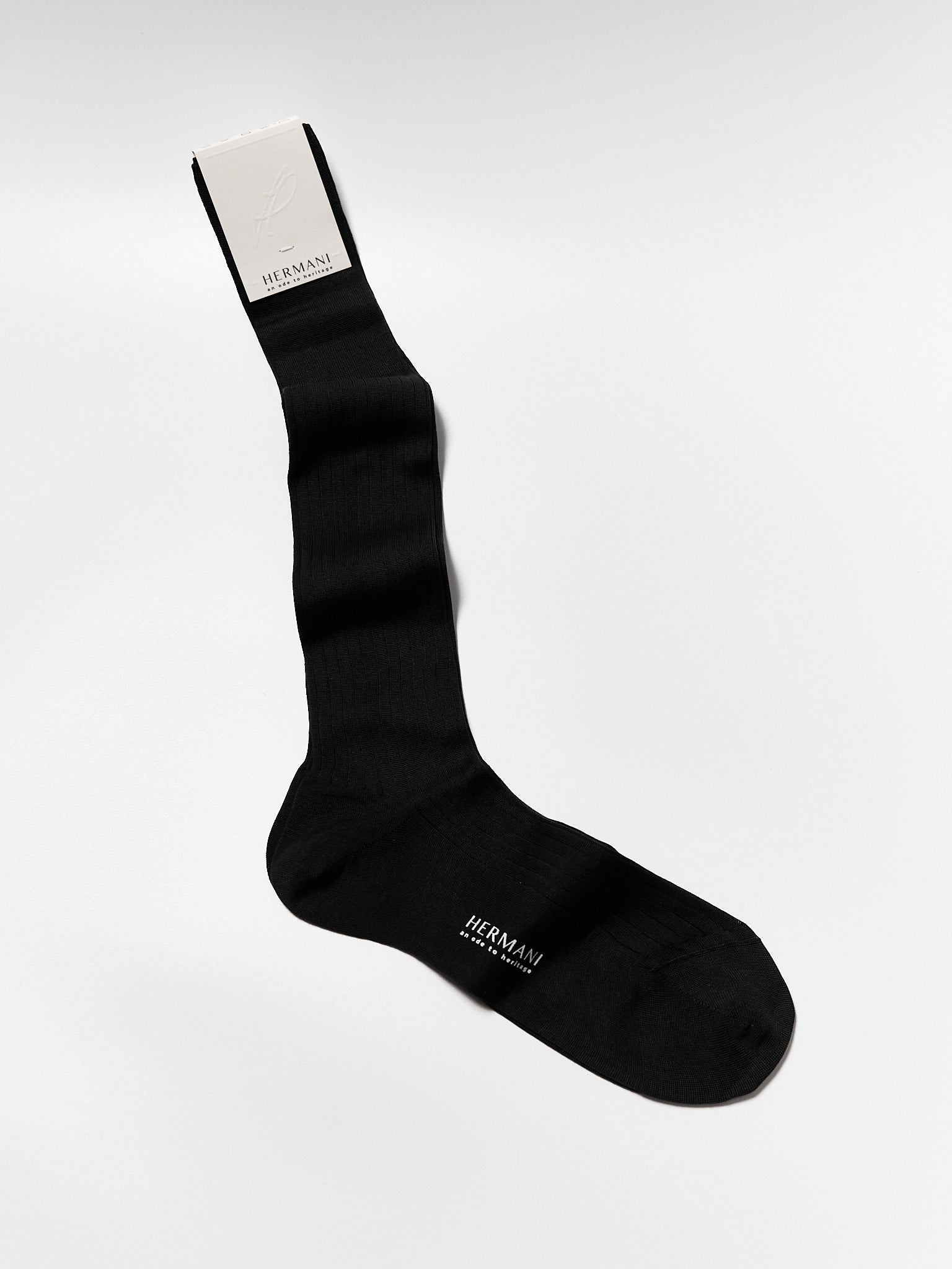 Gift Box: Egyptian Cotton Knee-High - Verdone, Nero