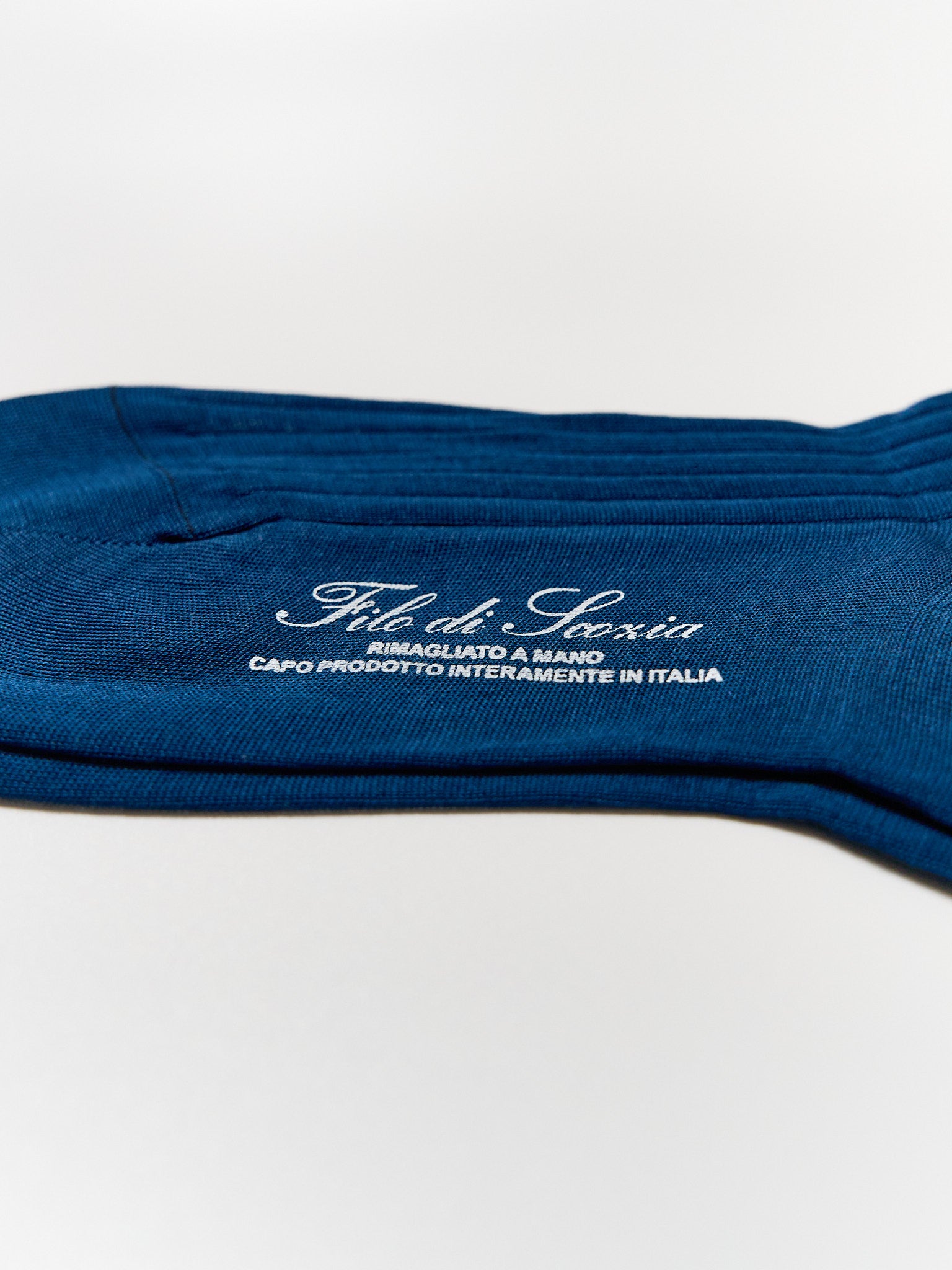 Donna Filo di Scozia Knee-High - Oceano