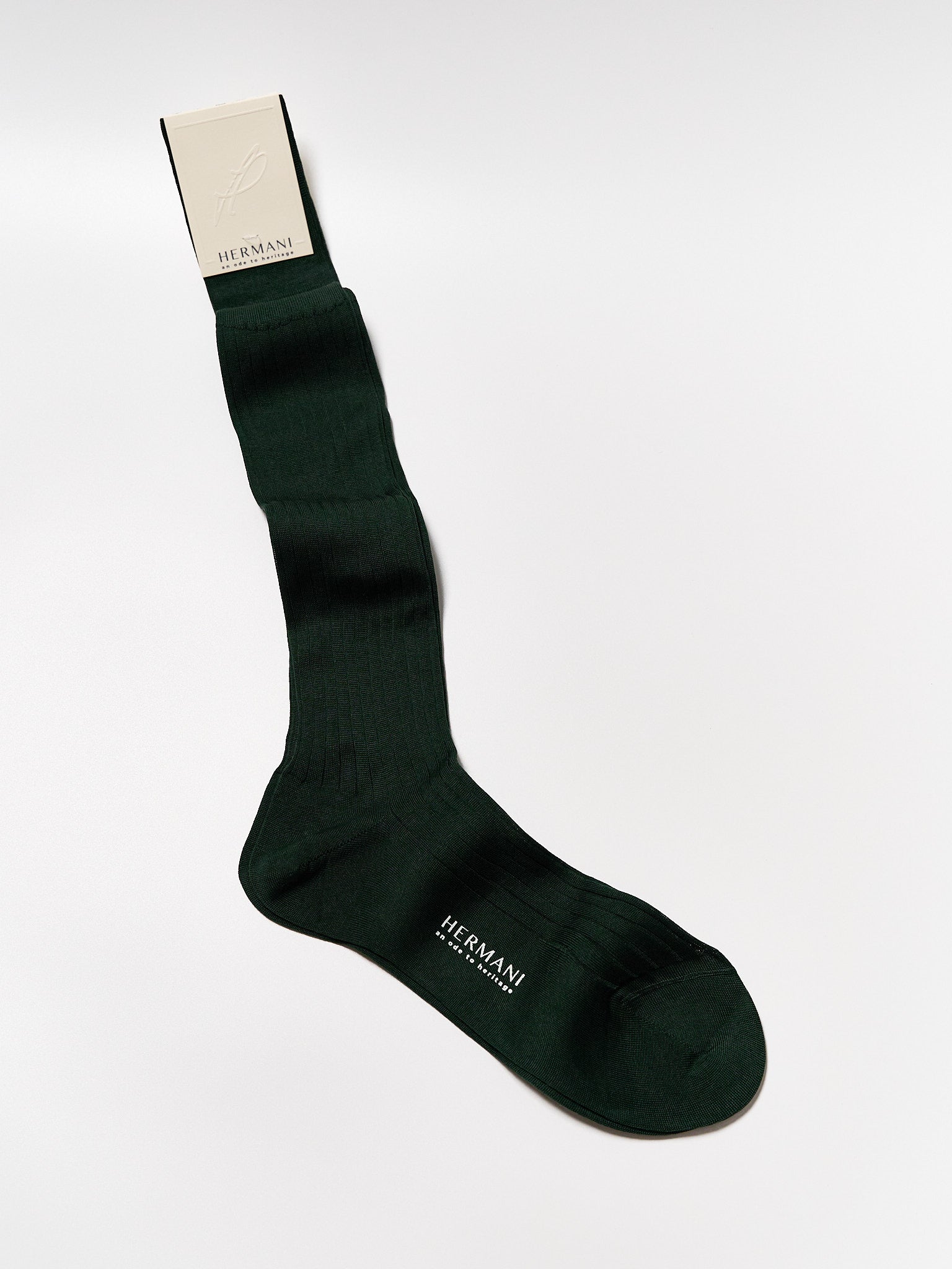 Gift Box: Egyptian Cotton Knee-High - Verdone, Nero