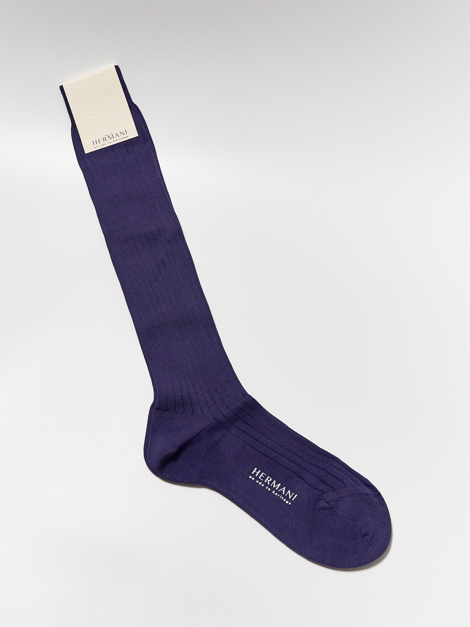 Donna Filo di Scozia Knee-High - Viola