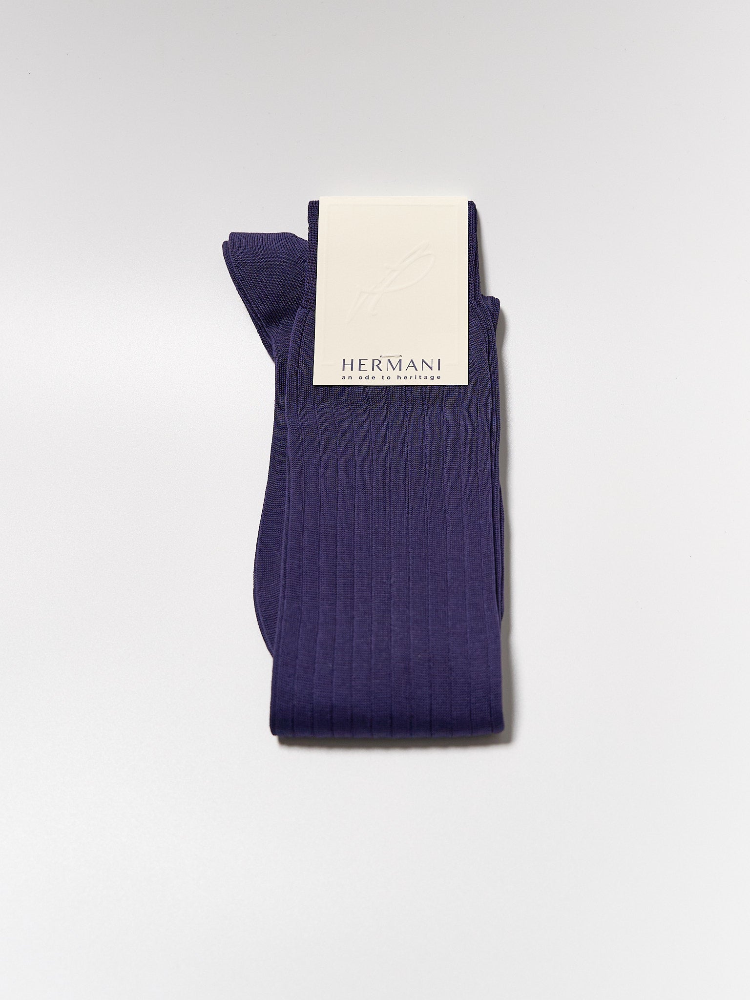 Donna Filo di Scozia Knee-High - Viola