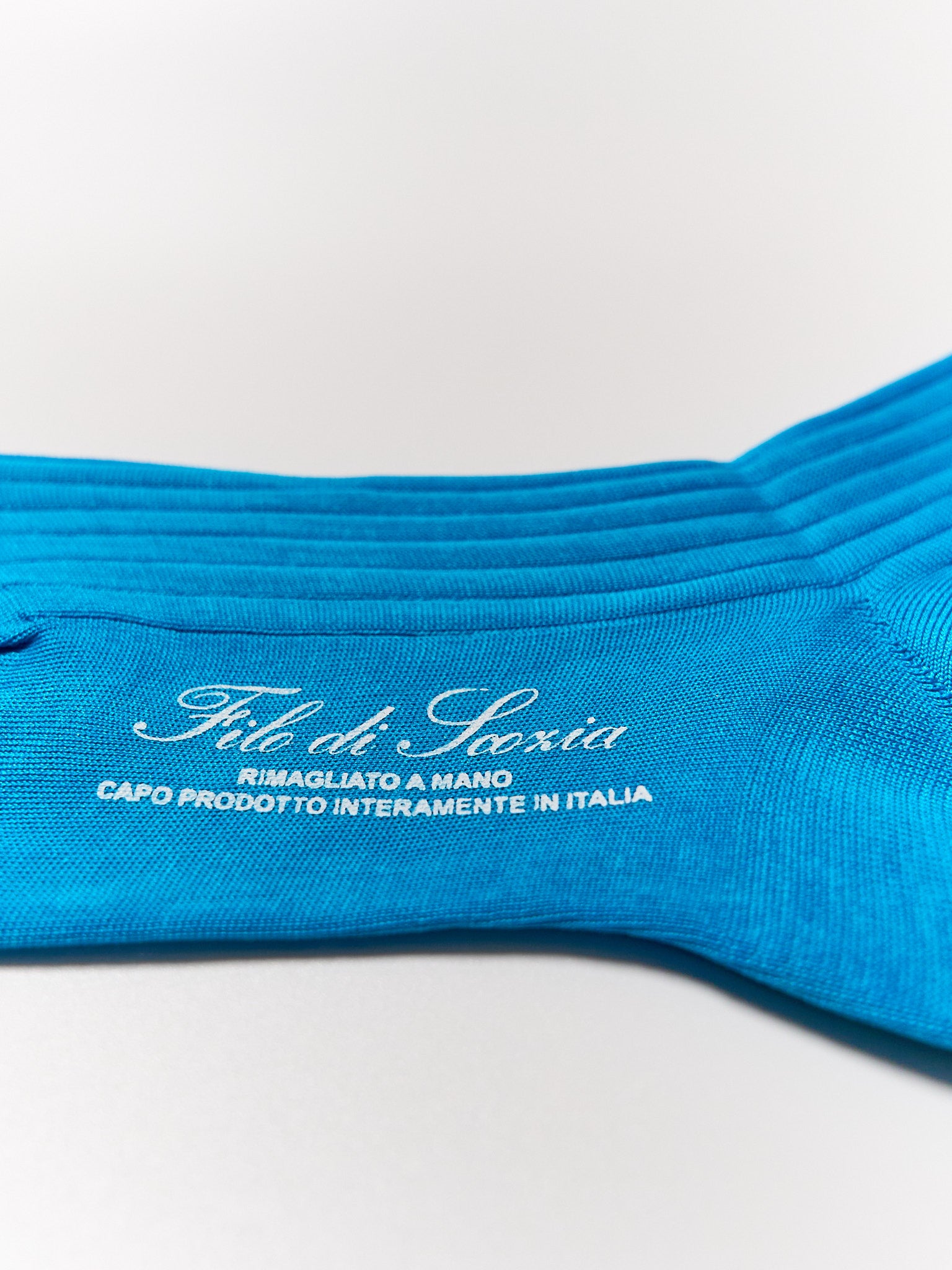 Donna Filo di Scozia Cotton - Acqua