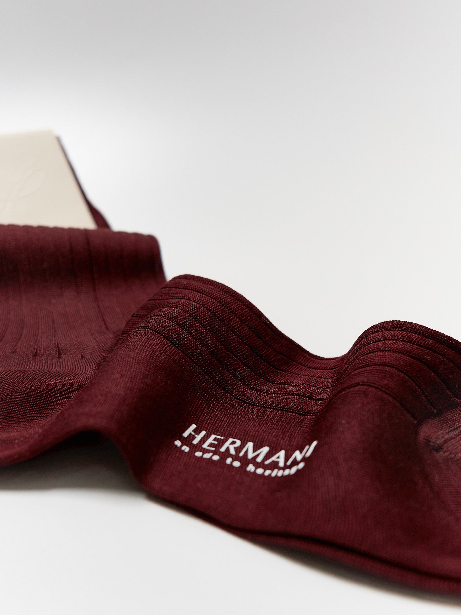 Socken aus ägyptischer Baumwolle - Bordeaux