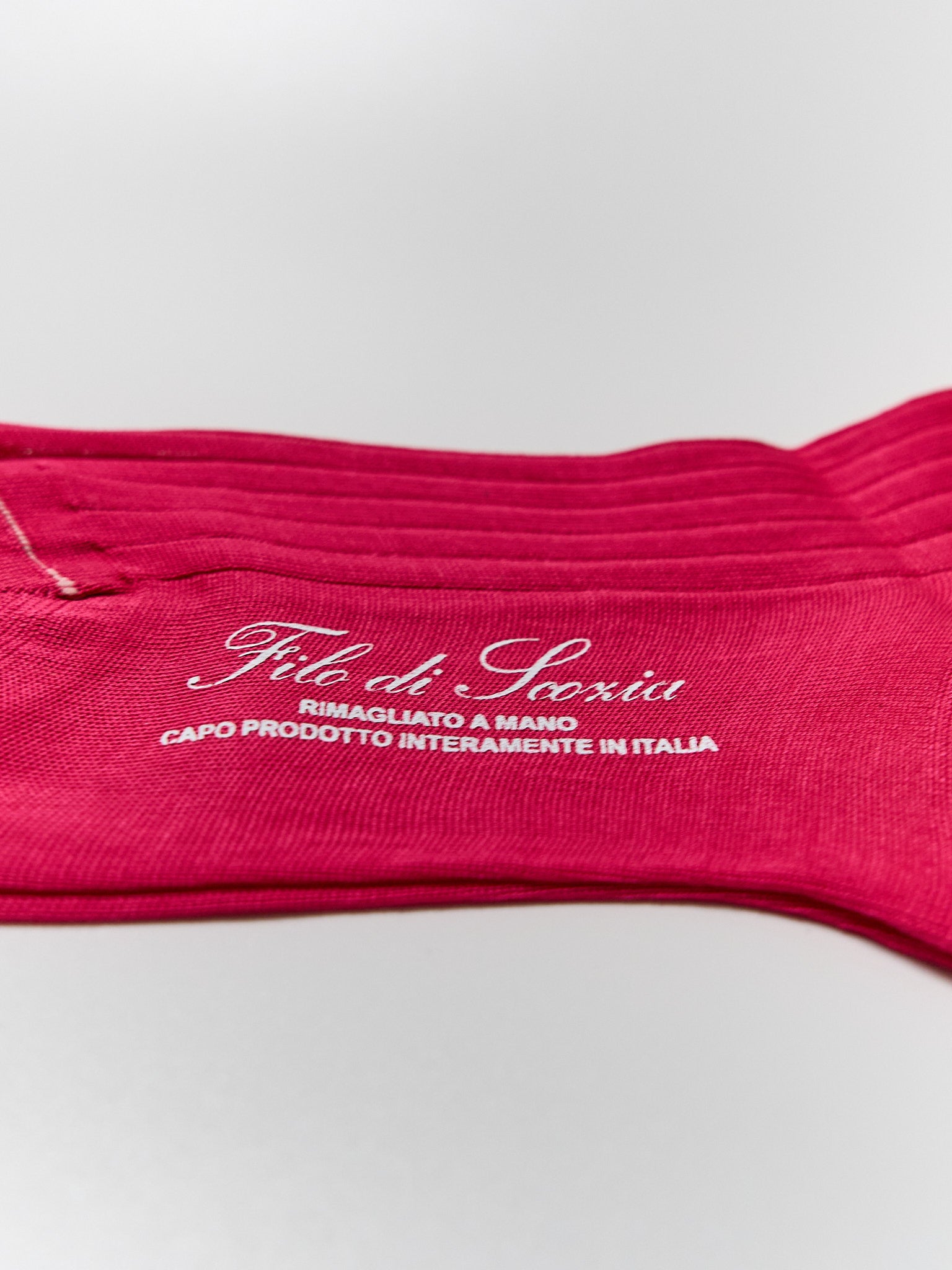 Donna Filo di Scozia Cotton - Fucsia