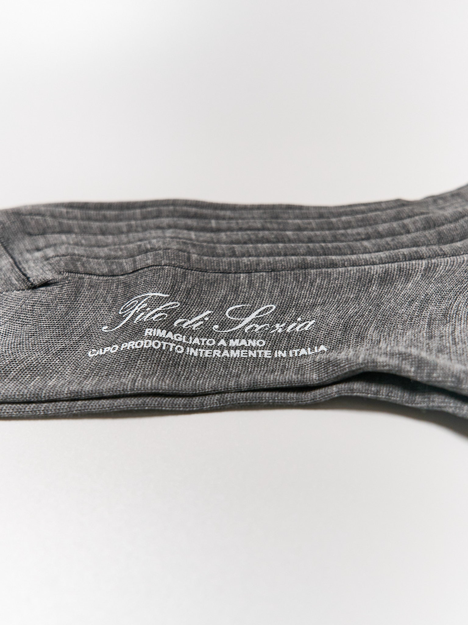 Donna Filo di Scozia Cotton - Grigio