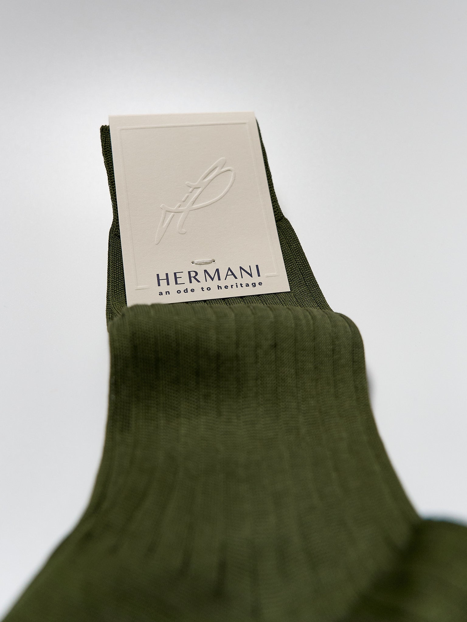 Socken aus ägyptischer Baumwolle - Oliva