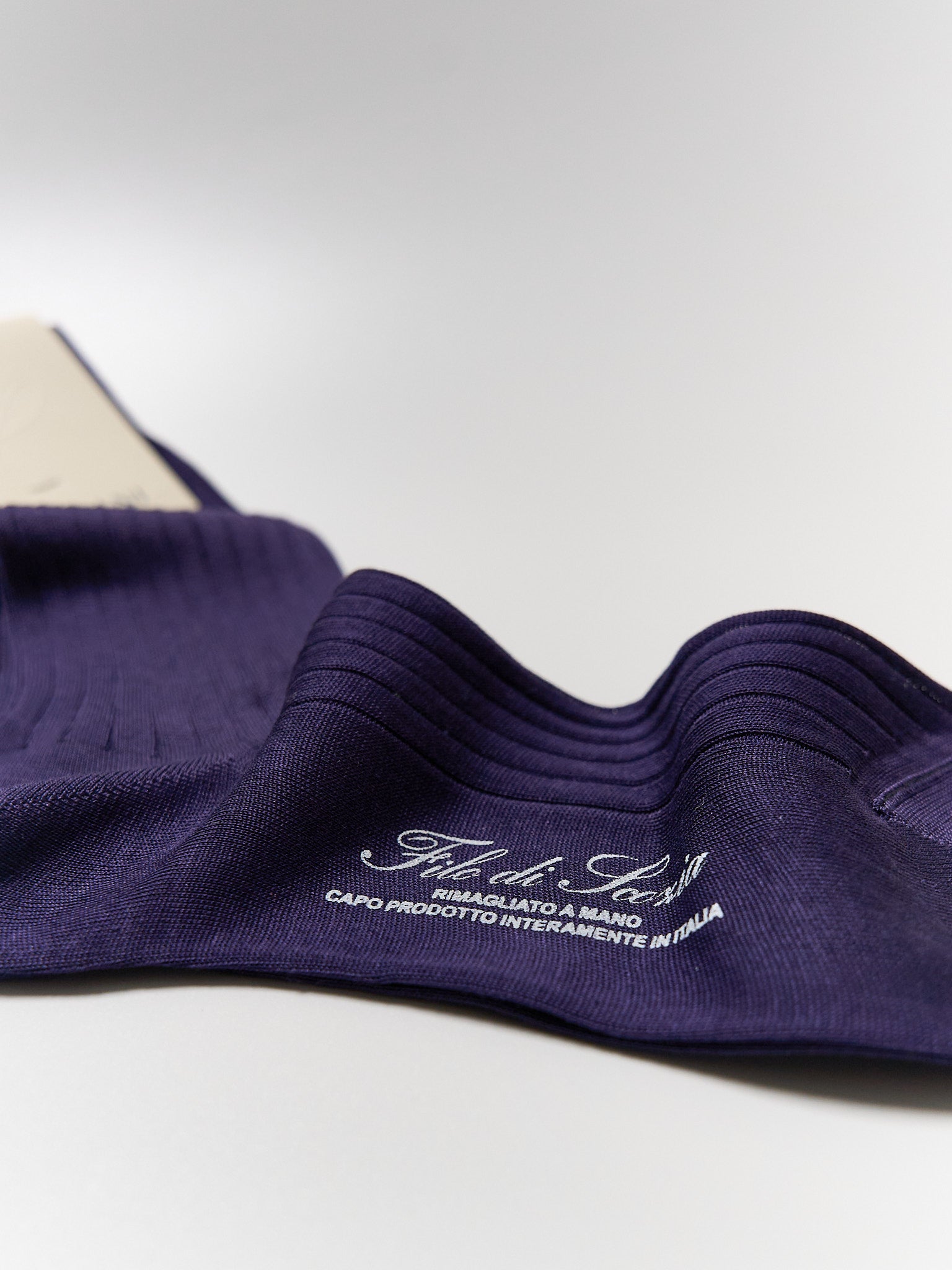 Donna Filo di Scozia Cotton - Viola