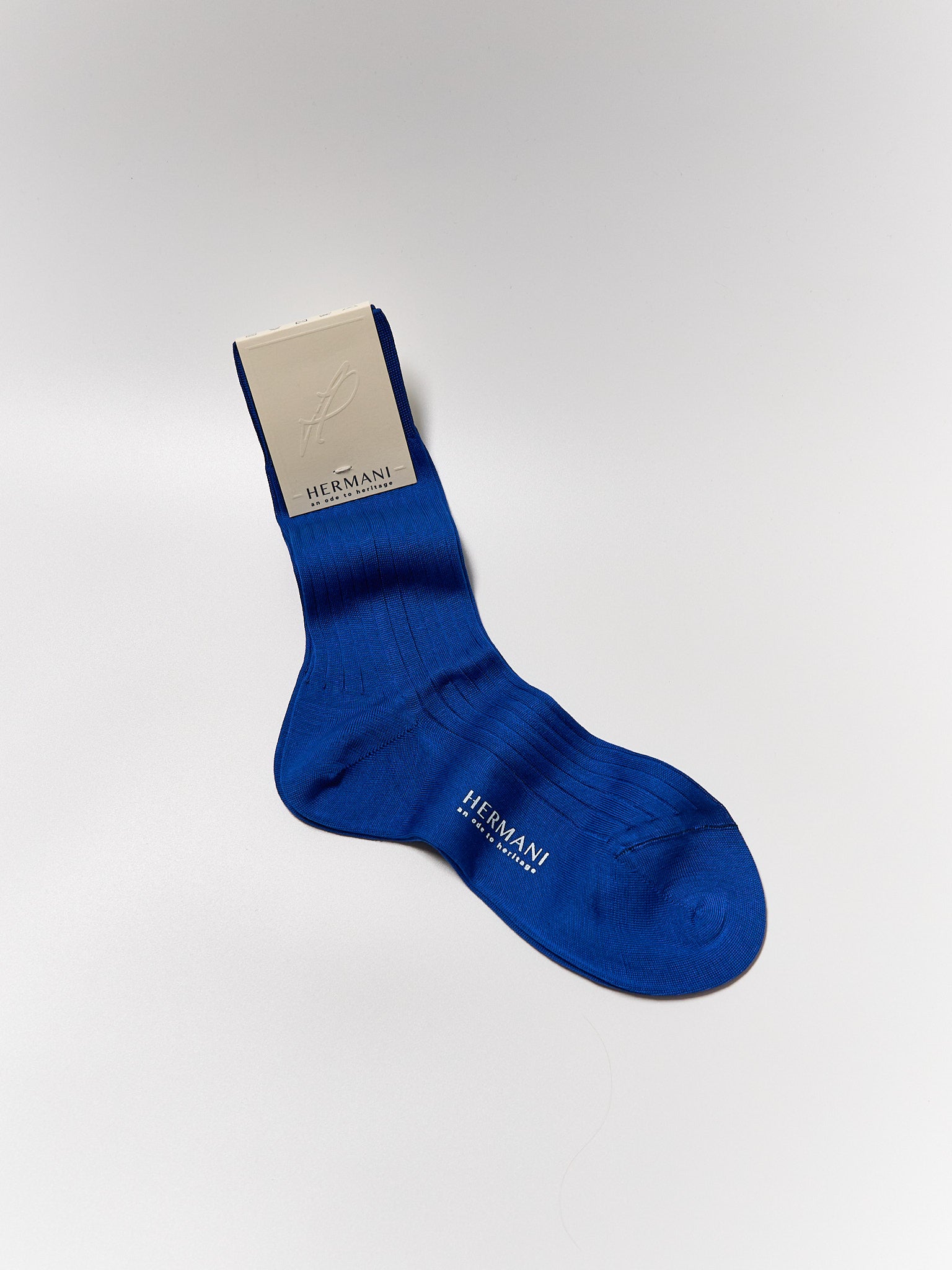 Donna Filo di Scozia Cotton - Zaffiro