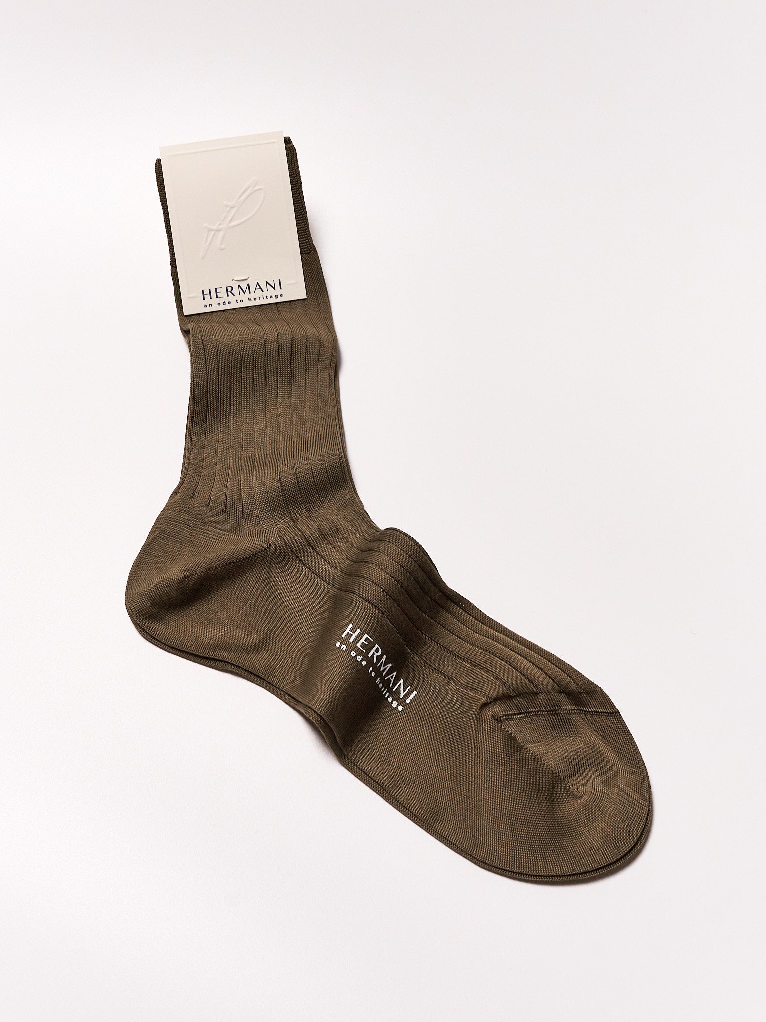 Gift Box: Egyptian Cotton Mid-Calf - Verdone, Blu, Tabacco