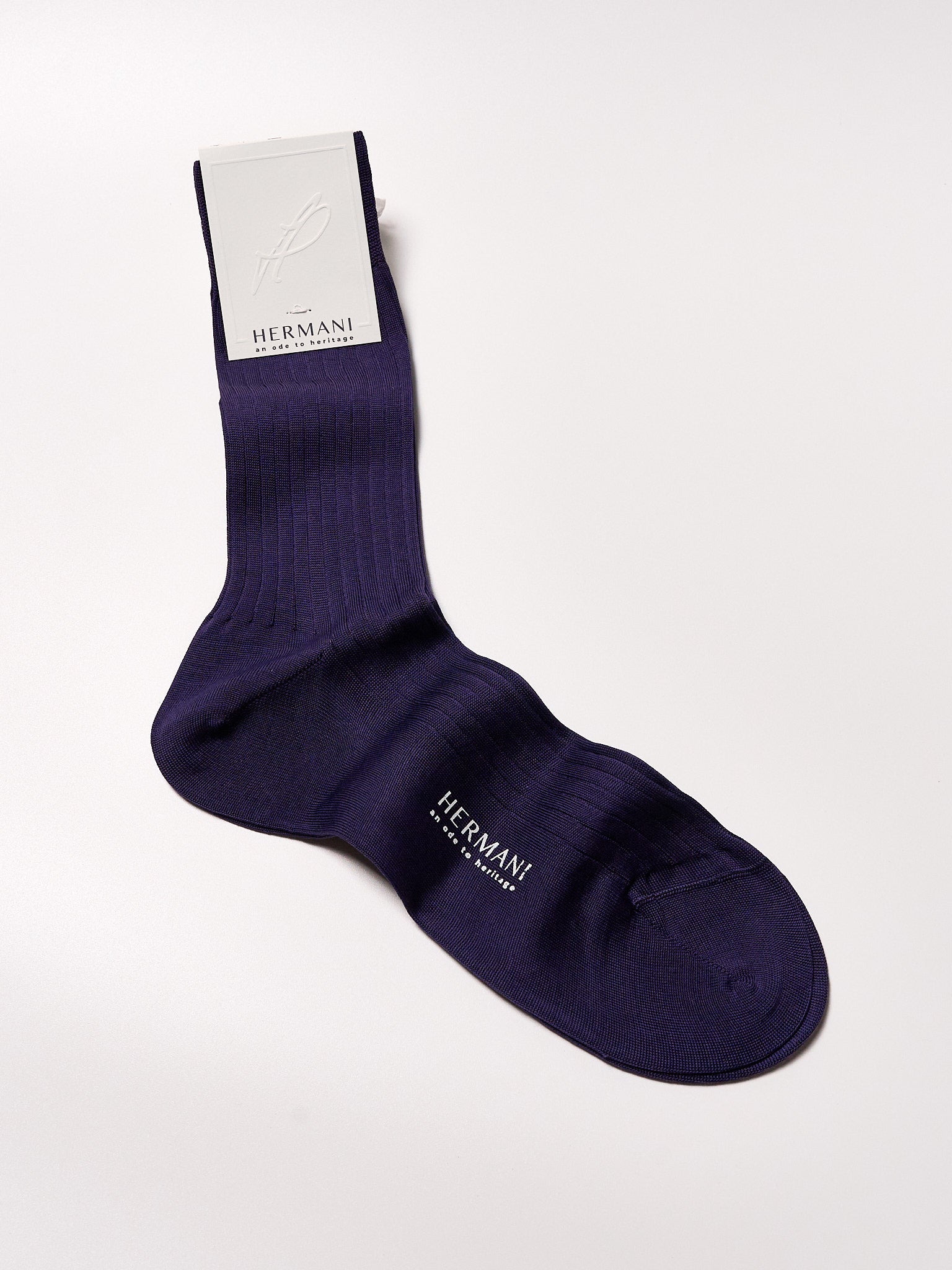 Filo di Scozia Cotton Mid-Calf - Viola
