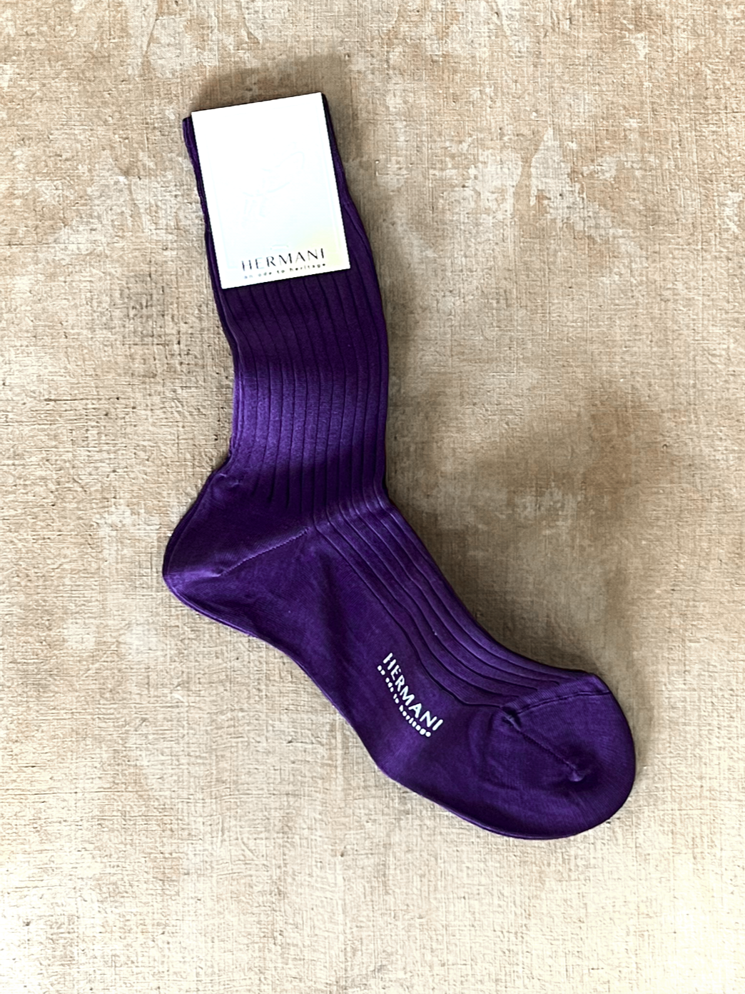 Socken aus ägyptischer Baumwolle - Viola