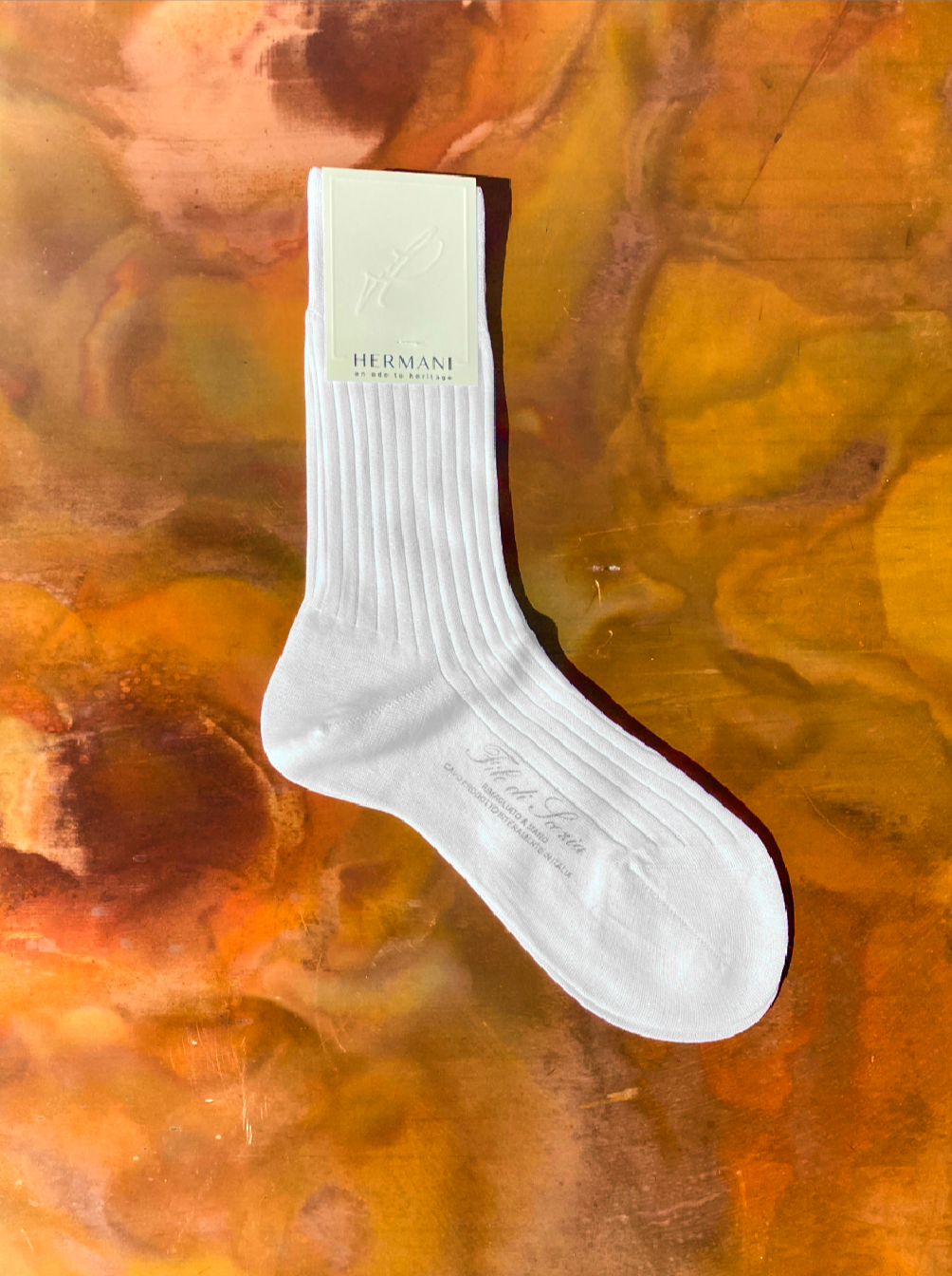 Socken aus Baumwolle - Bianco