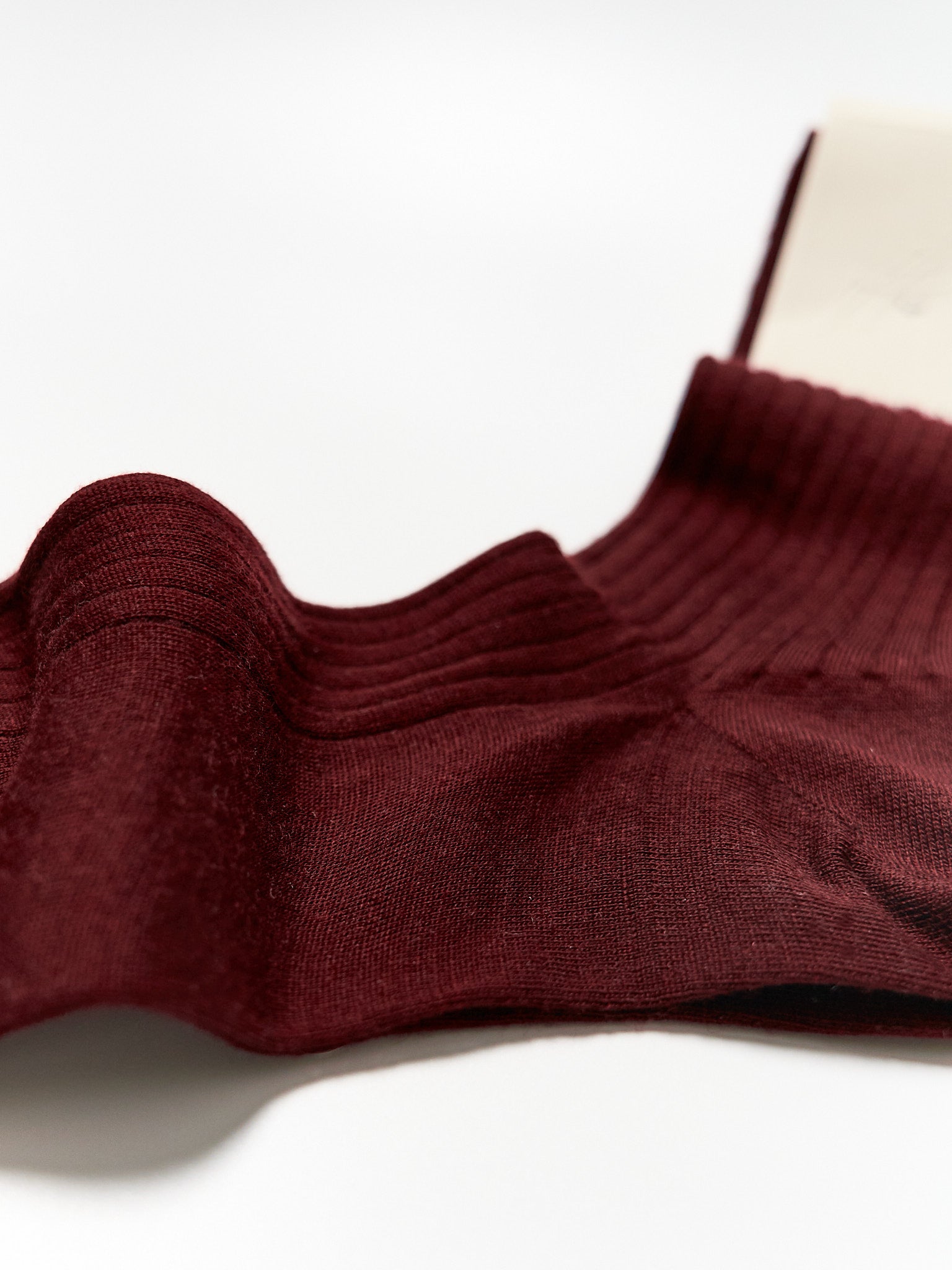 Merino Mid-Calf Bordeaux