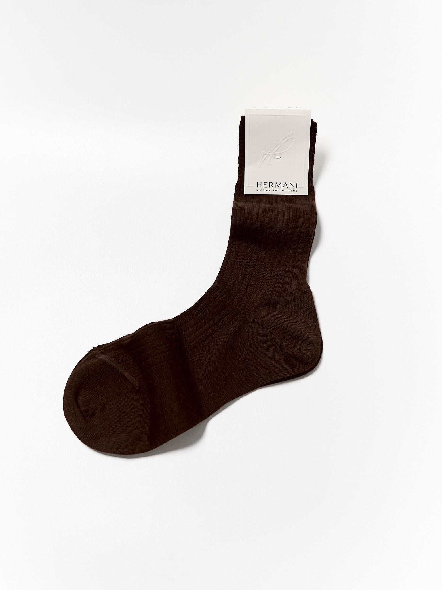 Merino Mid-Calf Marrone