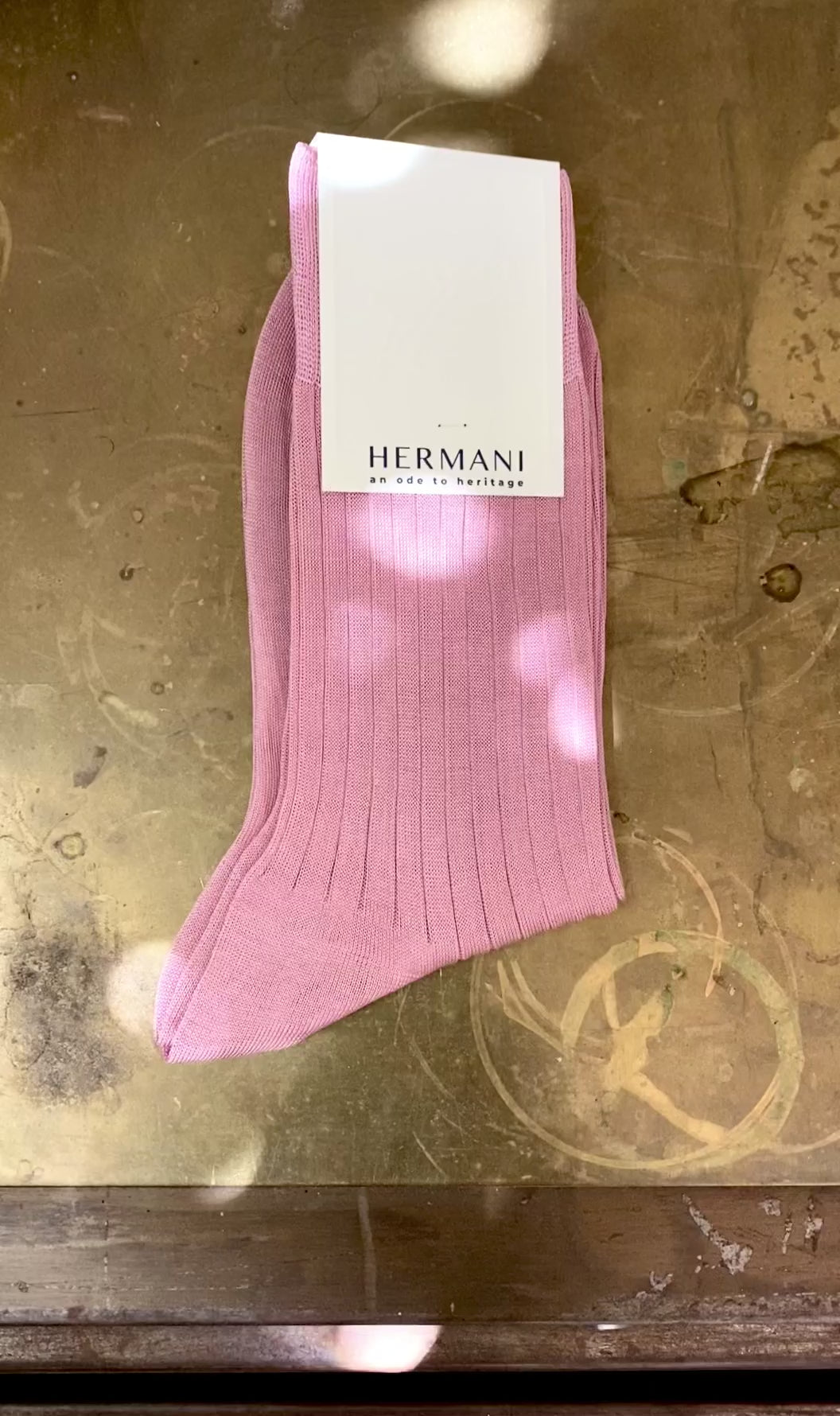 Socken aus ägyptischer Baumwolle - Rosa