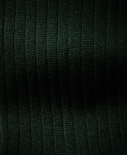 Luxury Egyptian Cotton Knee-High Socks Green