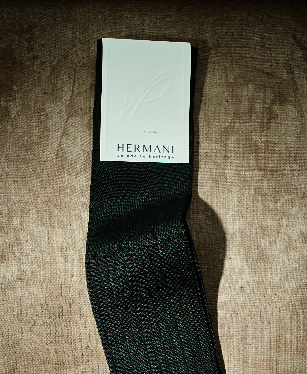 Luxury Egyptian Cotton Knee-High Socks Green