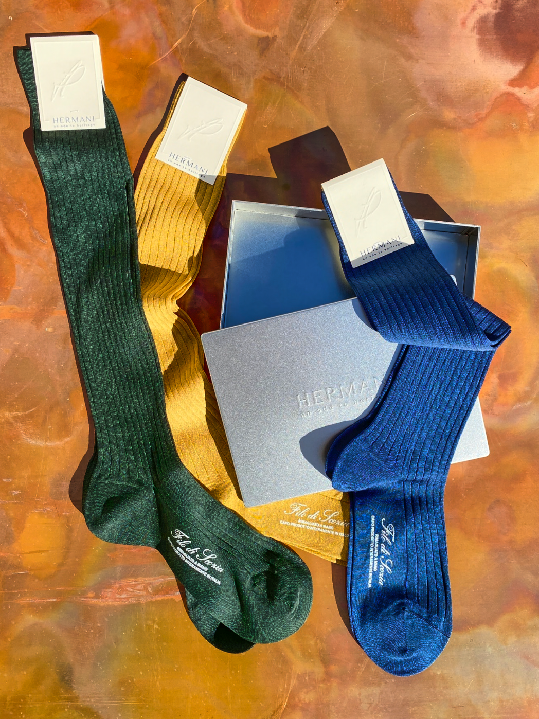Portofino Giftbox Socks For Women – Knee-High