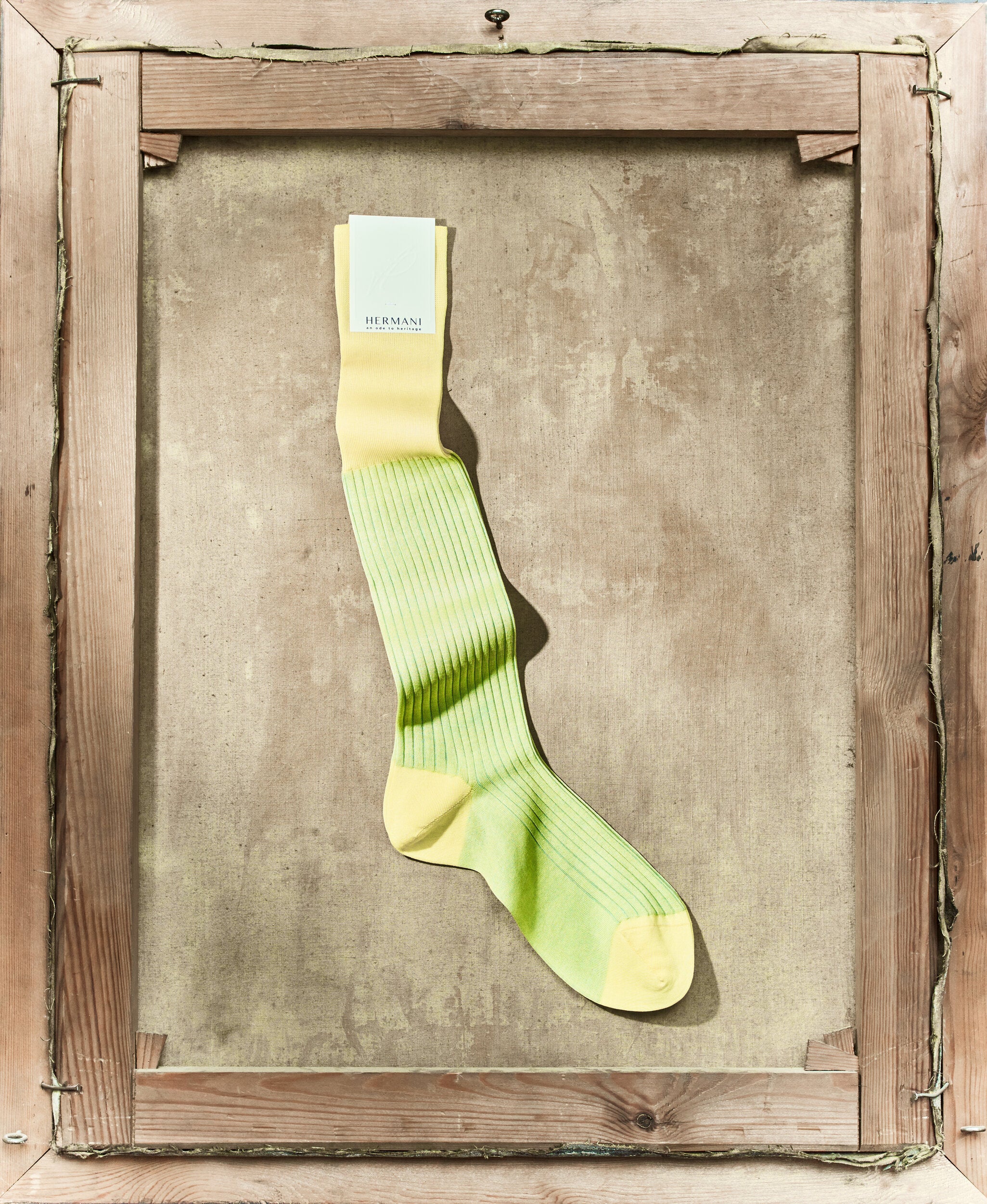Vanisé Egyptian Cotton Socks For Men - Lemon 1