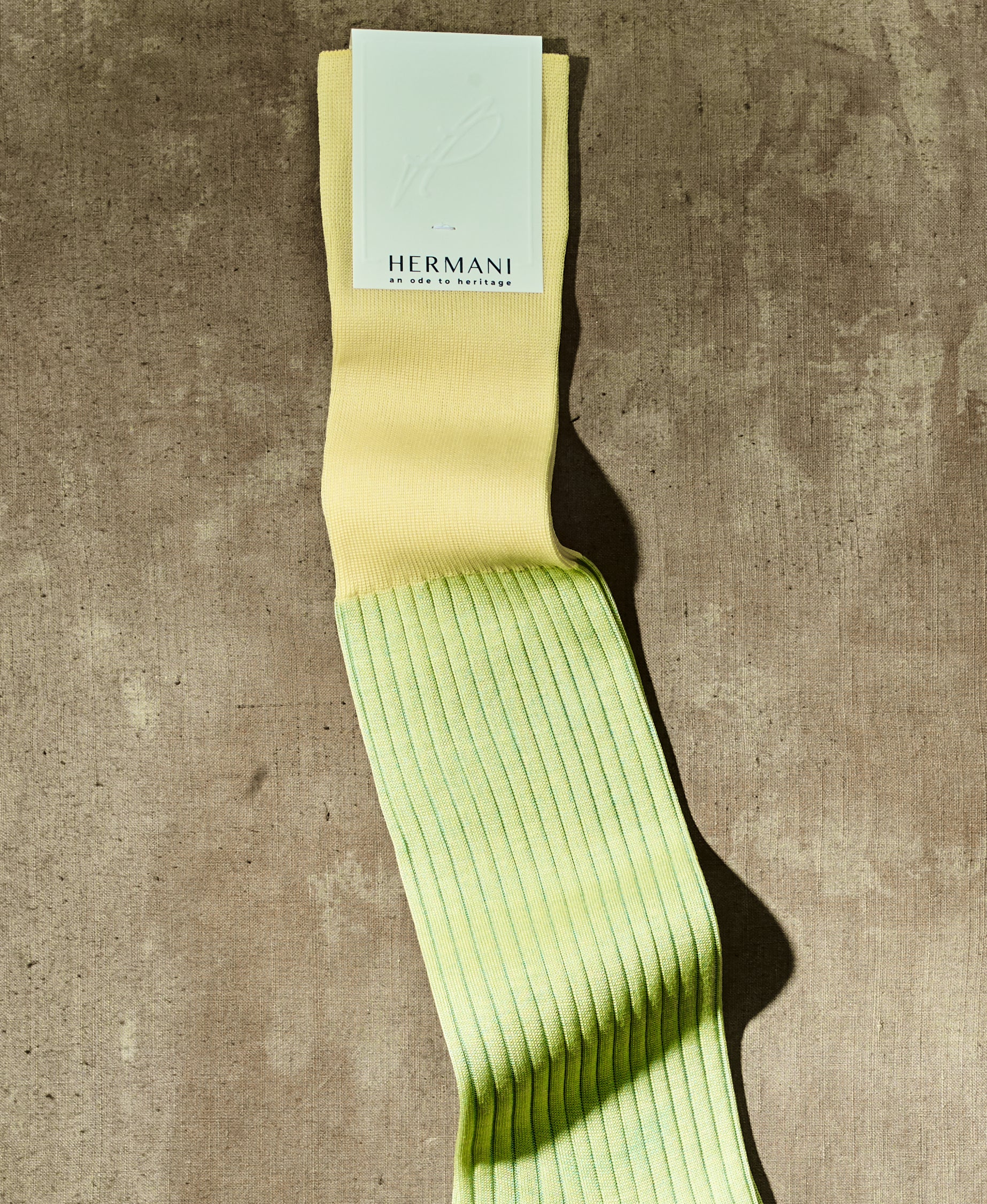 Vanisé Egyptian Cotton Socks For Men - Lemon 2