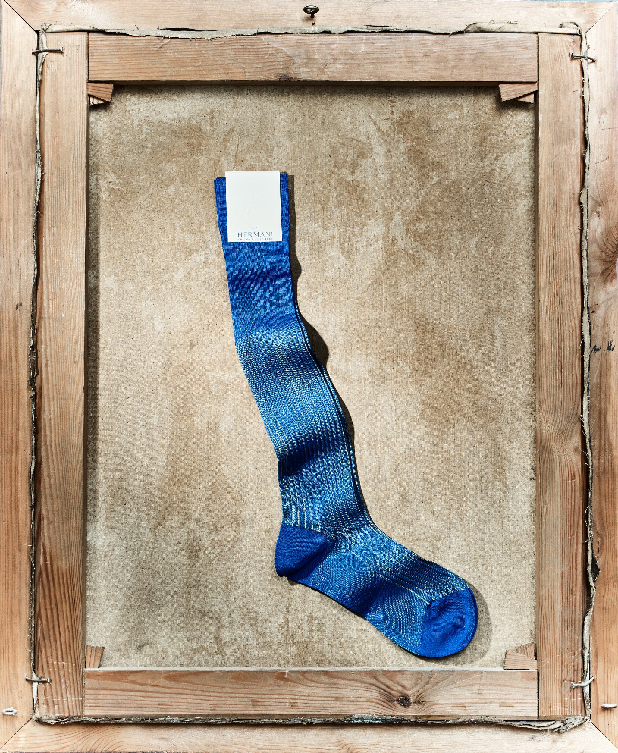 Vanisé Luxury Cotton Socks For Men Blue