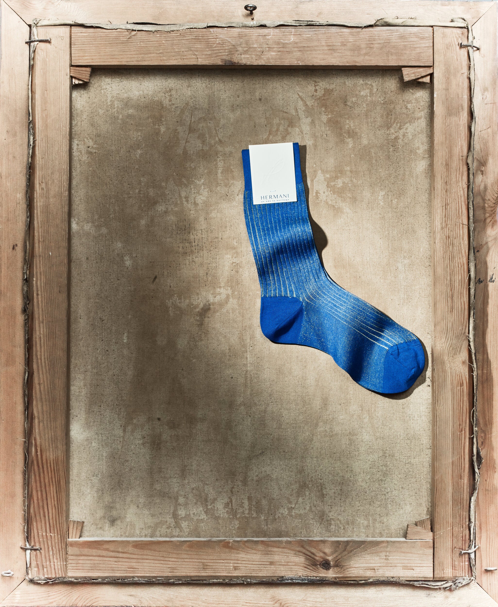 Vanisé Luxury Cotton Socks Men Blue