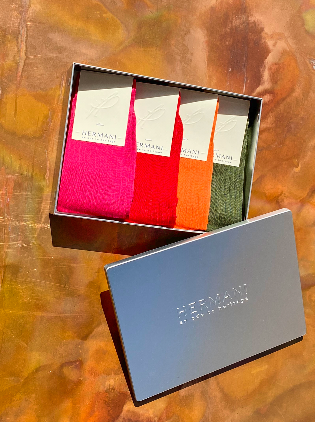 Women Egyptian Cotton Sock Giftbox Hibiscus
