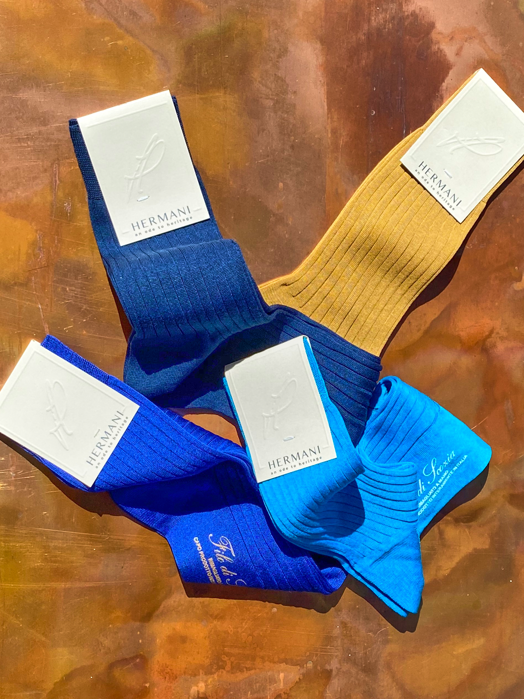 Women Luxury Egyptian Cotton Socks Giftbox Mediterranean